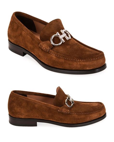 replica ferragamo men's loafers